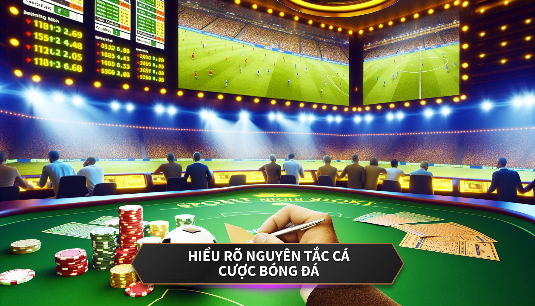 Hiểu rõ nguyên tắc cá cược bóng đá