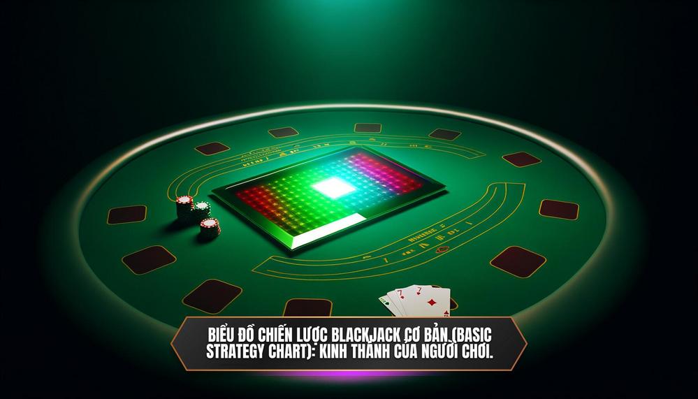 Biểu đồ chiến lược Blackjack cơ bản (Basic Strategy Chart)_ Kinh thánh của người chơi.