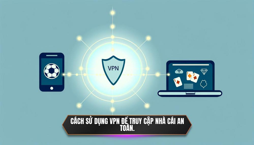 Cách sử dụng VPN để truy cập nhà cái an toàn.